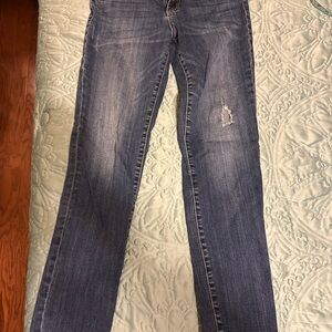 Kut from the Kloth Dark Blue Straight Leg Jeans